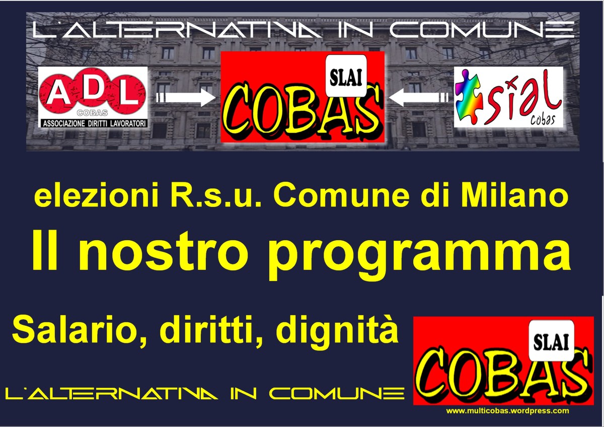 Elezioni Rsu 2022: Slai Cobas, le nostre priorità e il nostro&nbsp;metodo