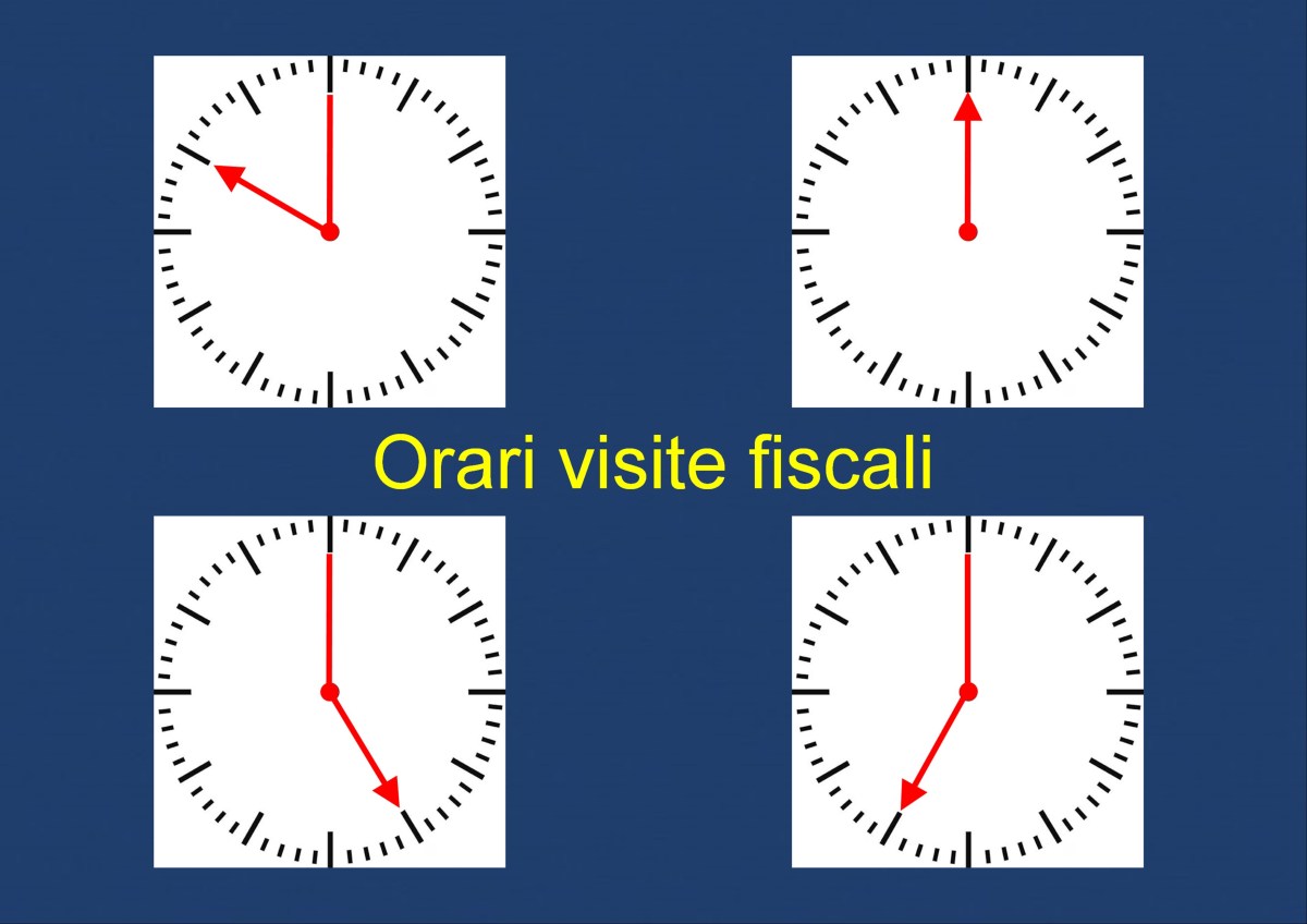 Nuovi orari per le visite&nbsp;fiscali