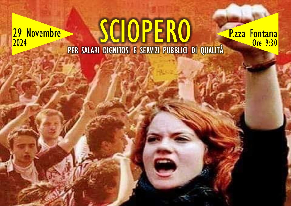 29 Novembre. Sciopero