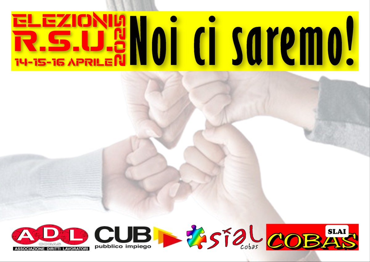 Elezioni R.s.u. 2025 Noi ci&nbsp;saremo!
